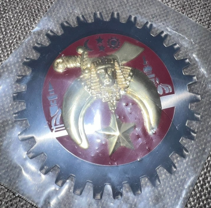 Shriners Red Shrine Car Ornament 4.5" (P27)