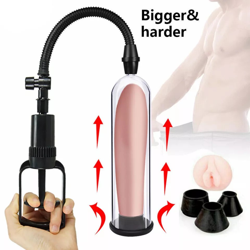 Vacuum Penis Pump for Male ED Enhancement Erectile Enlargement Penis Enlarger BG