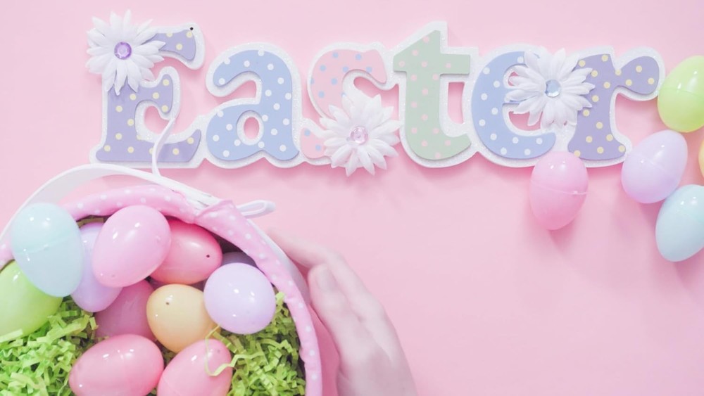 Pastel Color Easter Eggs - 50 Piece Assorted Bulk 2.3" x 1.75" Plastic Eggs Hing