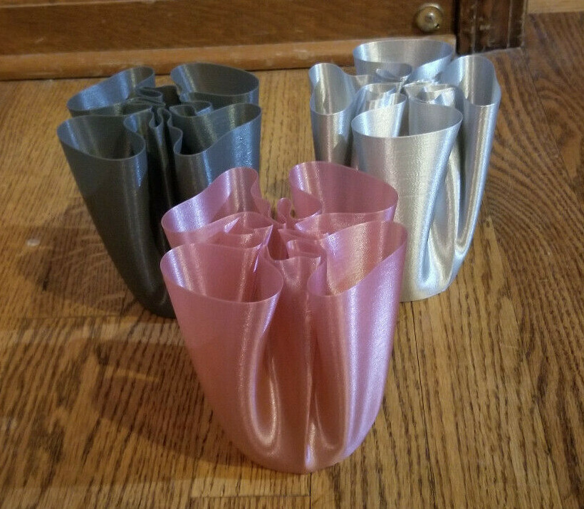 3D Printed "Cloth" Vase