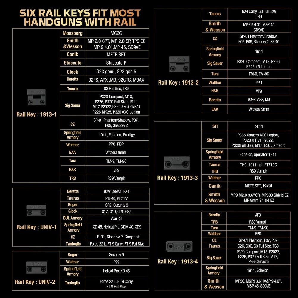 TSG Universal Weapon Lights-Laser-IWB Holster Combo Fits:Springfield Hellcat PRO