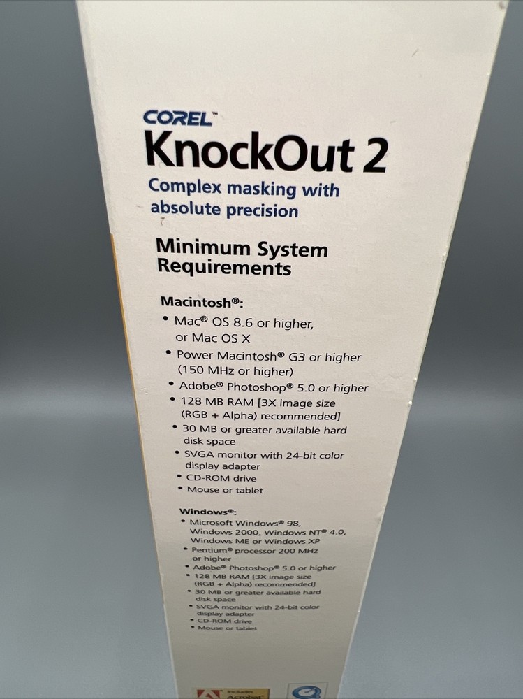 Corel Knockout 2 Software. Read description.