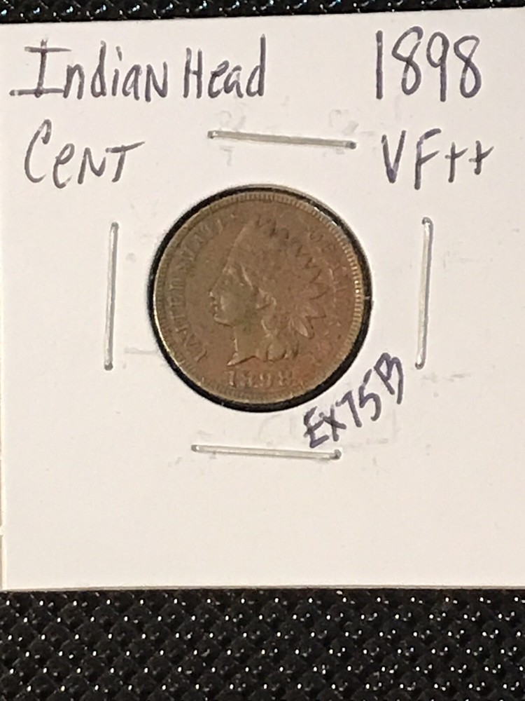 1898 Indian Head Cent  VF++