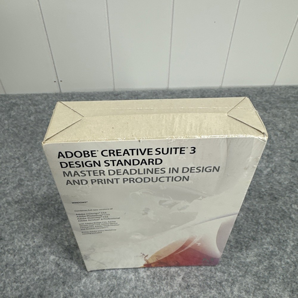 Adobe Creative Suite 3 Design Standard for Windows NEW