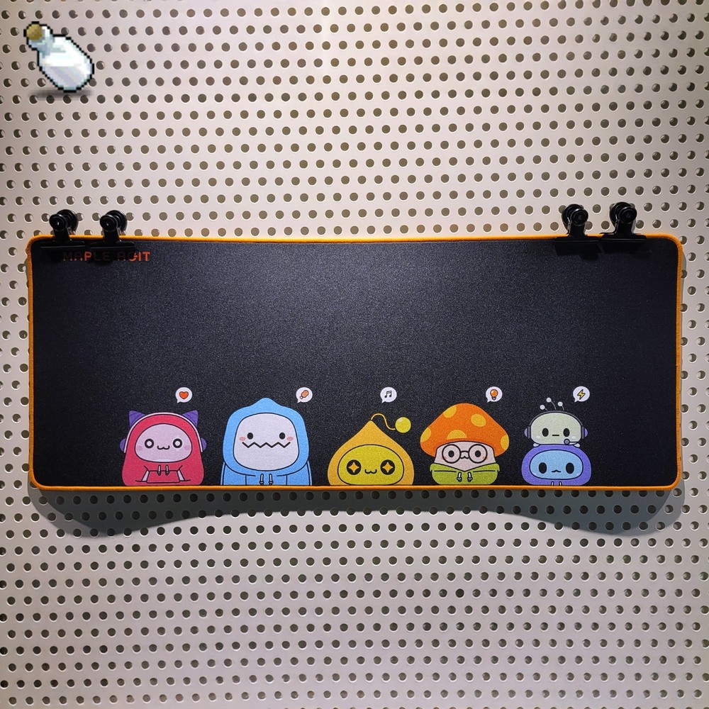 MapleStory MAPLE AGIT Large Mouse Pad Desk Mat MAPLE FRIENDS