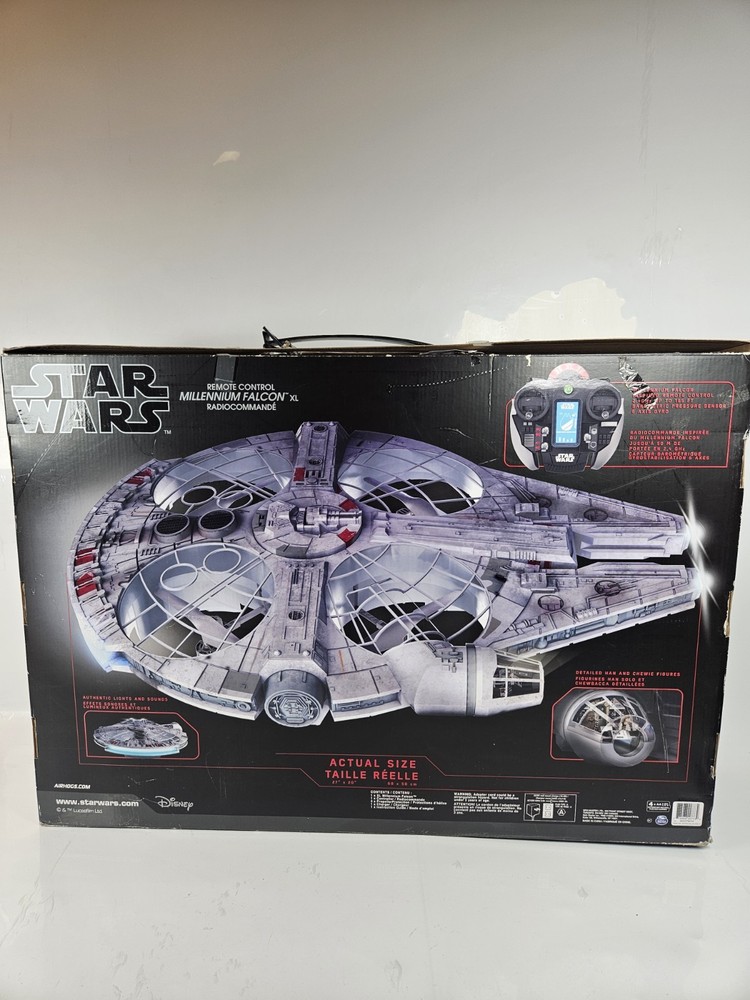 MILLENIUM FALCON Air Hogs Star Wars 27'' RC Flying Drone Spin Master