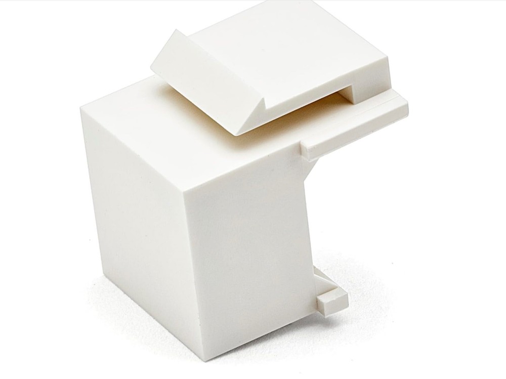 20 PCS Snap-in Keystone Blank Insert filler RJ45 Wall Plate-Patch Panel White