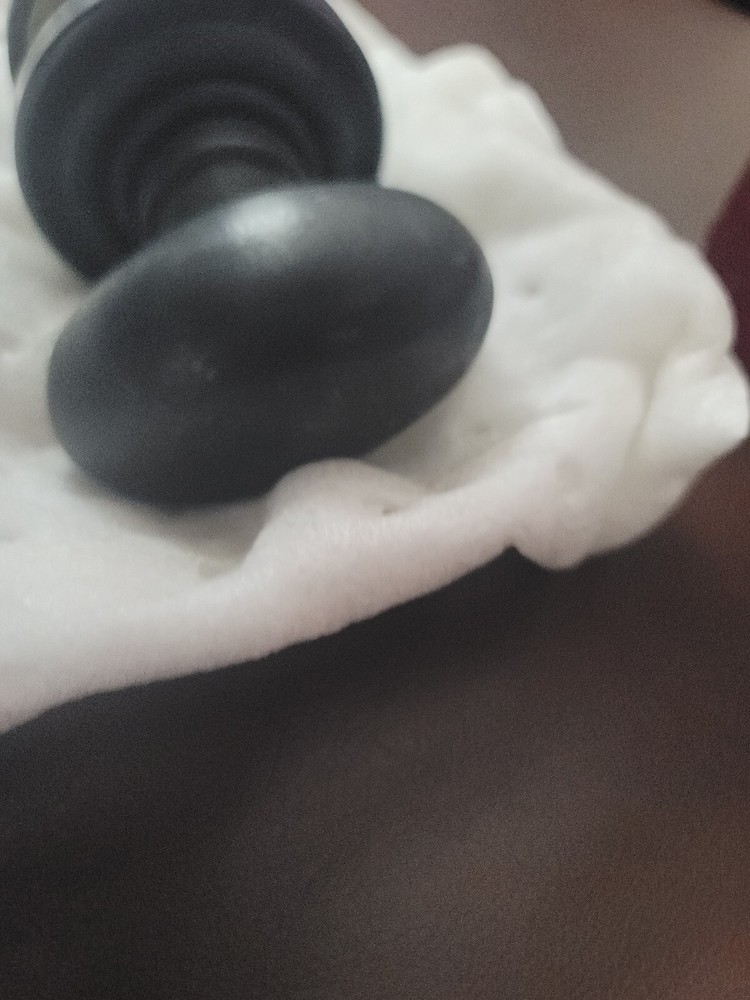 Baldwin Egg Knob 5225-102-FD oiled Rubbed bronze dummy set