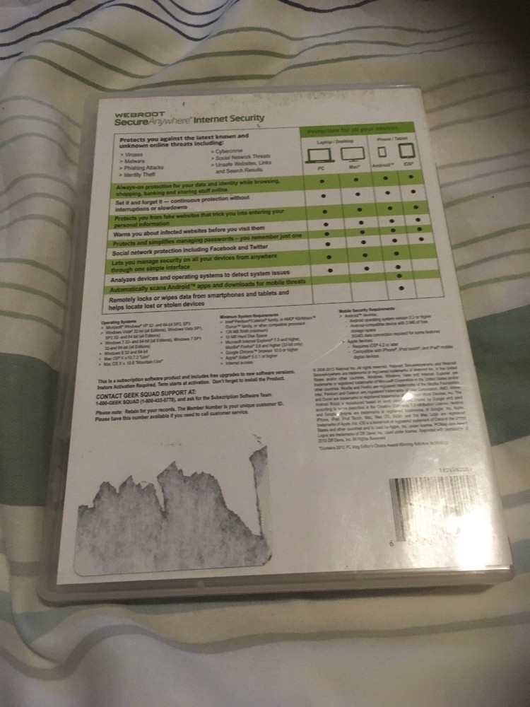 webroot secure anywhere 3 devices