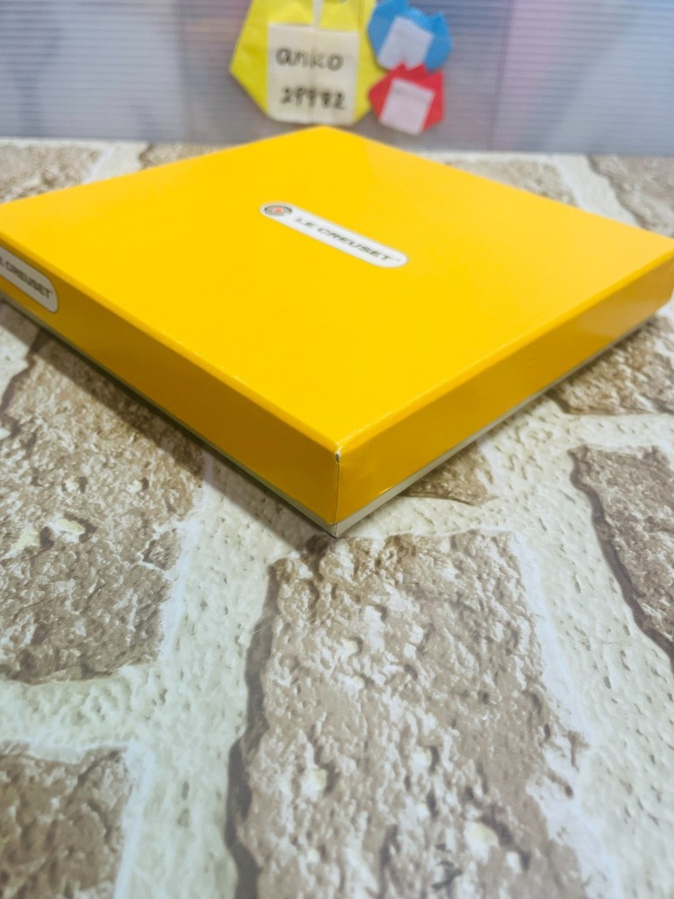 Le Creuset Spoon Set 4pcs white Opened Unused with BOX