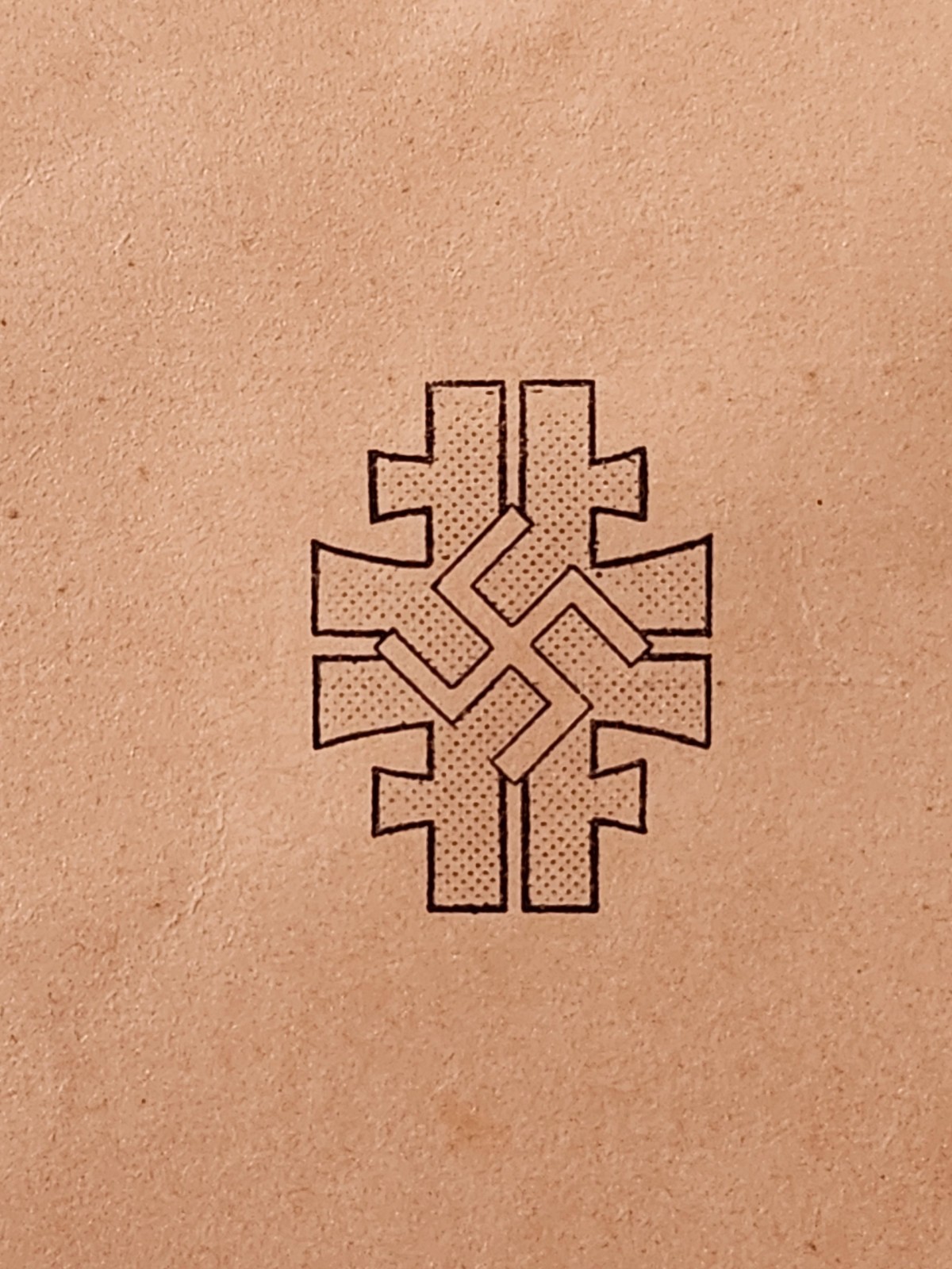 WW2 Germany. Gymnastics community Coburg 1938. Rare.