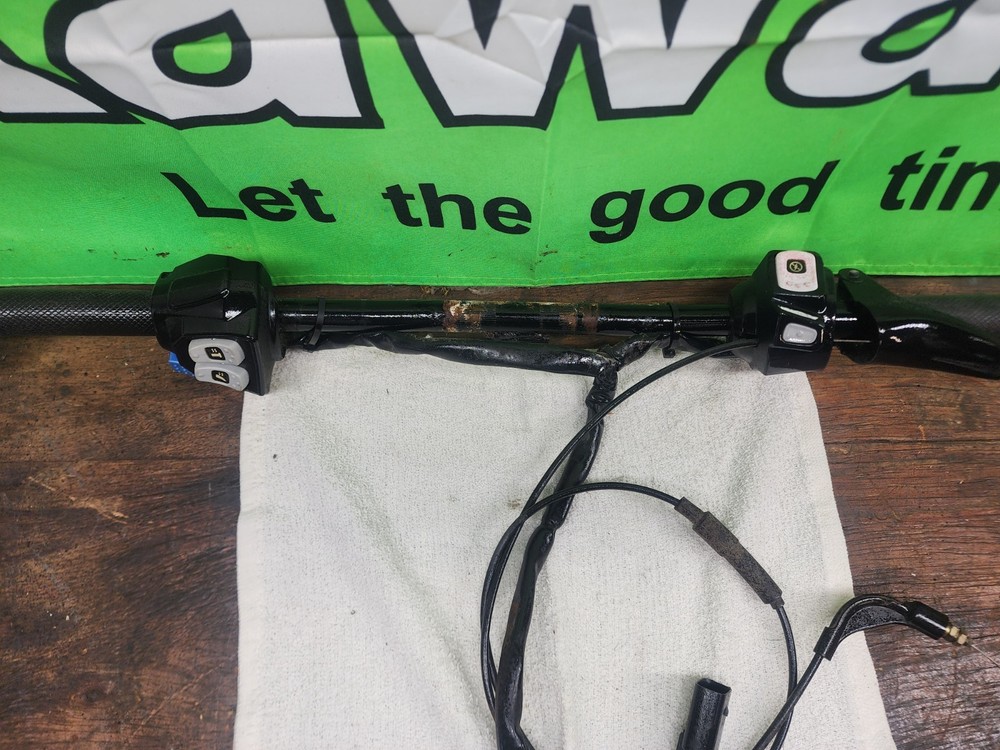 2007 ARCTIC CAT F8 FXR E START BARS W/ CONTROL SWITCH HEADLIGHT KILL ON OFF