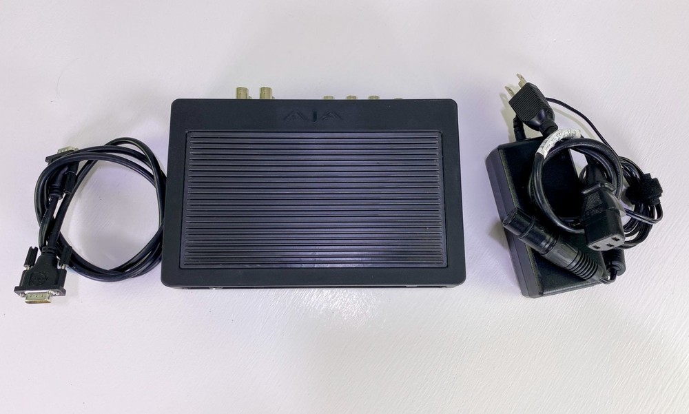 AJA ioExpress Computer Interface for Final Cut ProX etc with cables