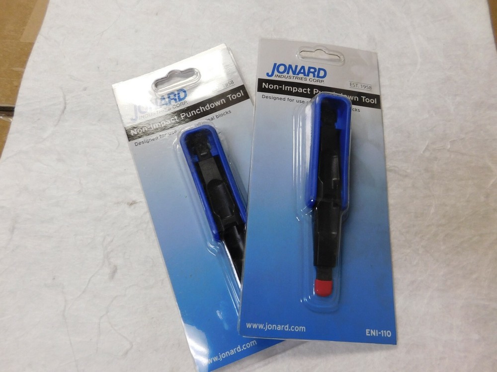 Jonard Tools Nonimpact Punchdown Tool QTY 2 ENI-110