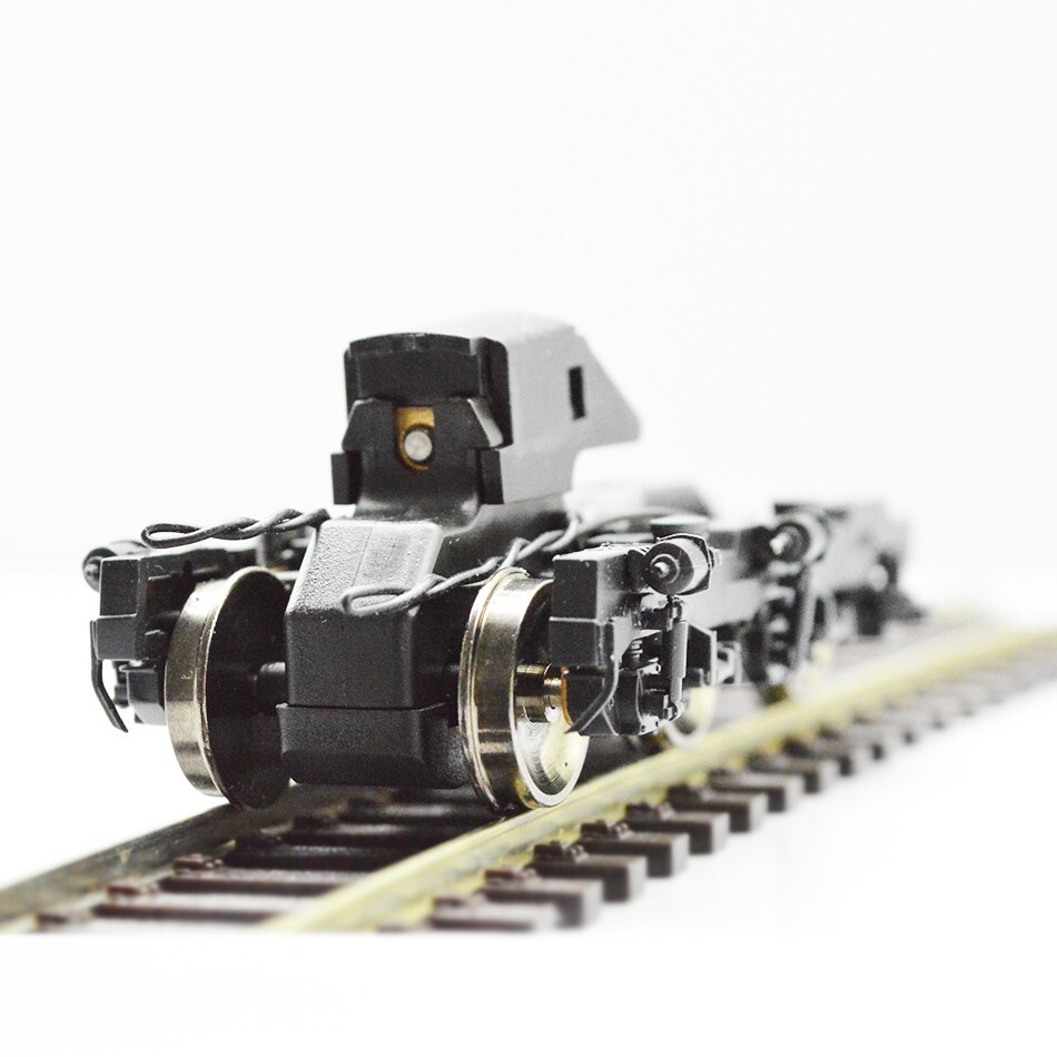Ho Scale 1:87 Chassis Train Bogie Model DC 9V Universal Train Undercarriage