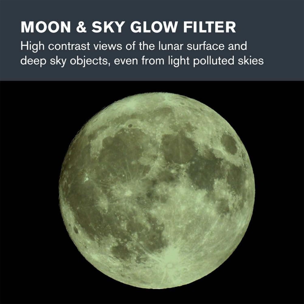 Versatile 1.25-Inch Moon and Planet Filter: Elevate Your Astronomical Experience