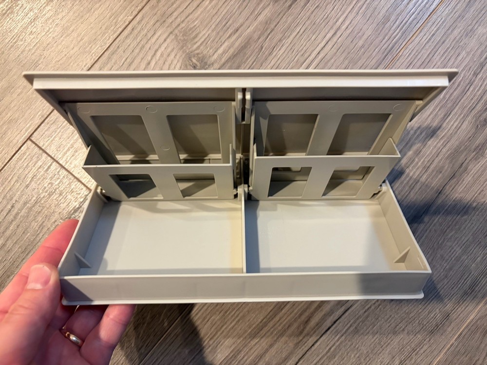 Vintage Allsop 3.5" Floppy Hard Disk Storage Case