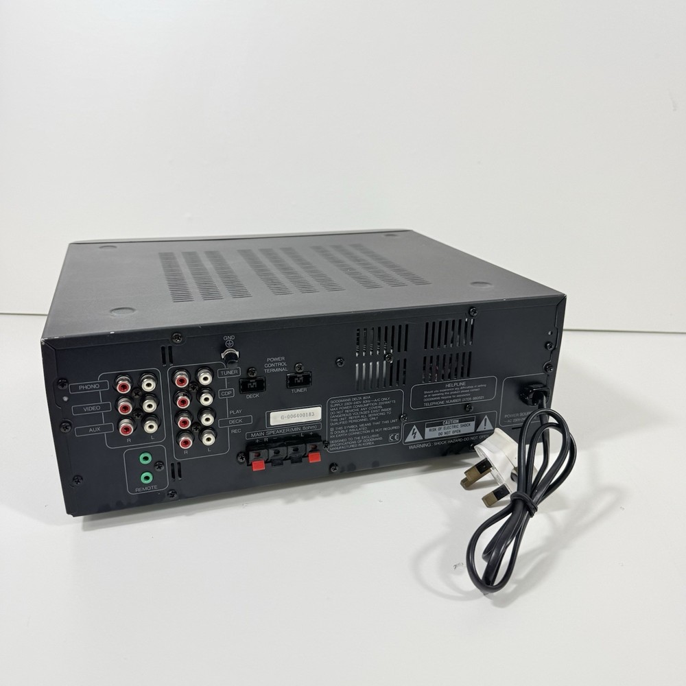 Rare Goodmans Delta 801A Amplifier W/ Equaliser Tested Working Hifi Separate