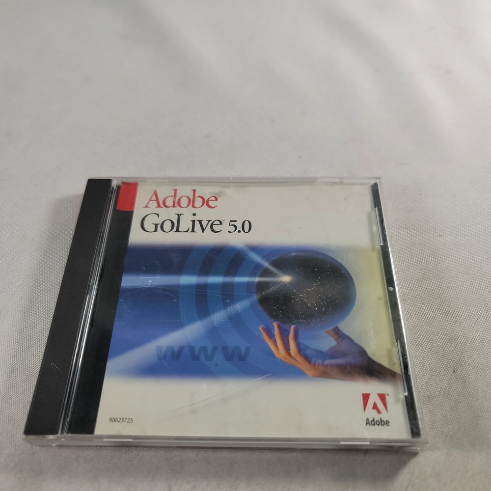 Adobe GoLive 5.0 Windows W/ Keys