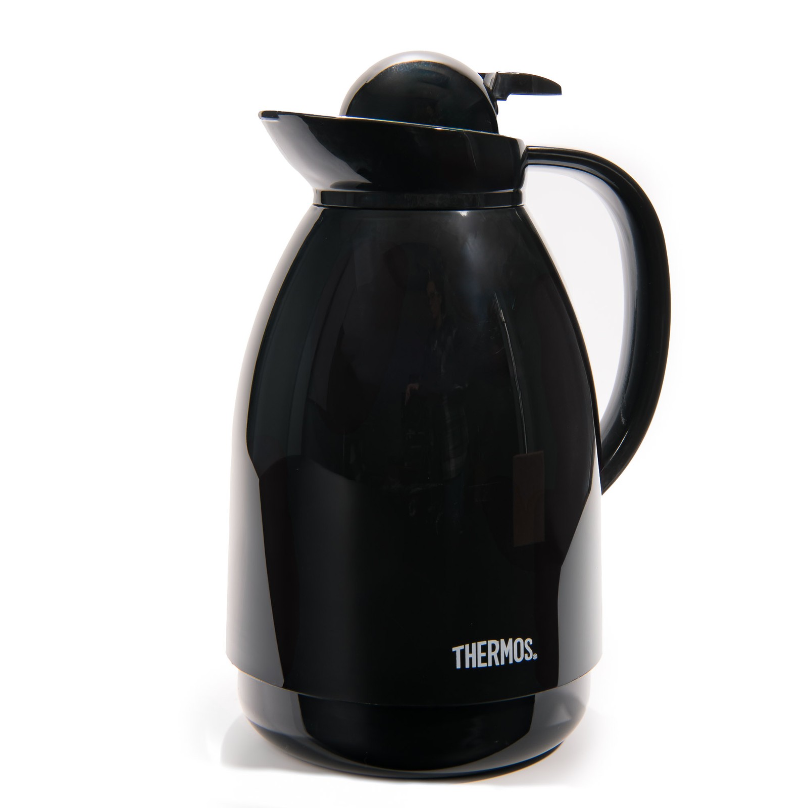 Thermos 1L Glass Vacuum Carafe - Black