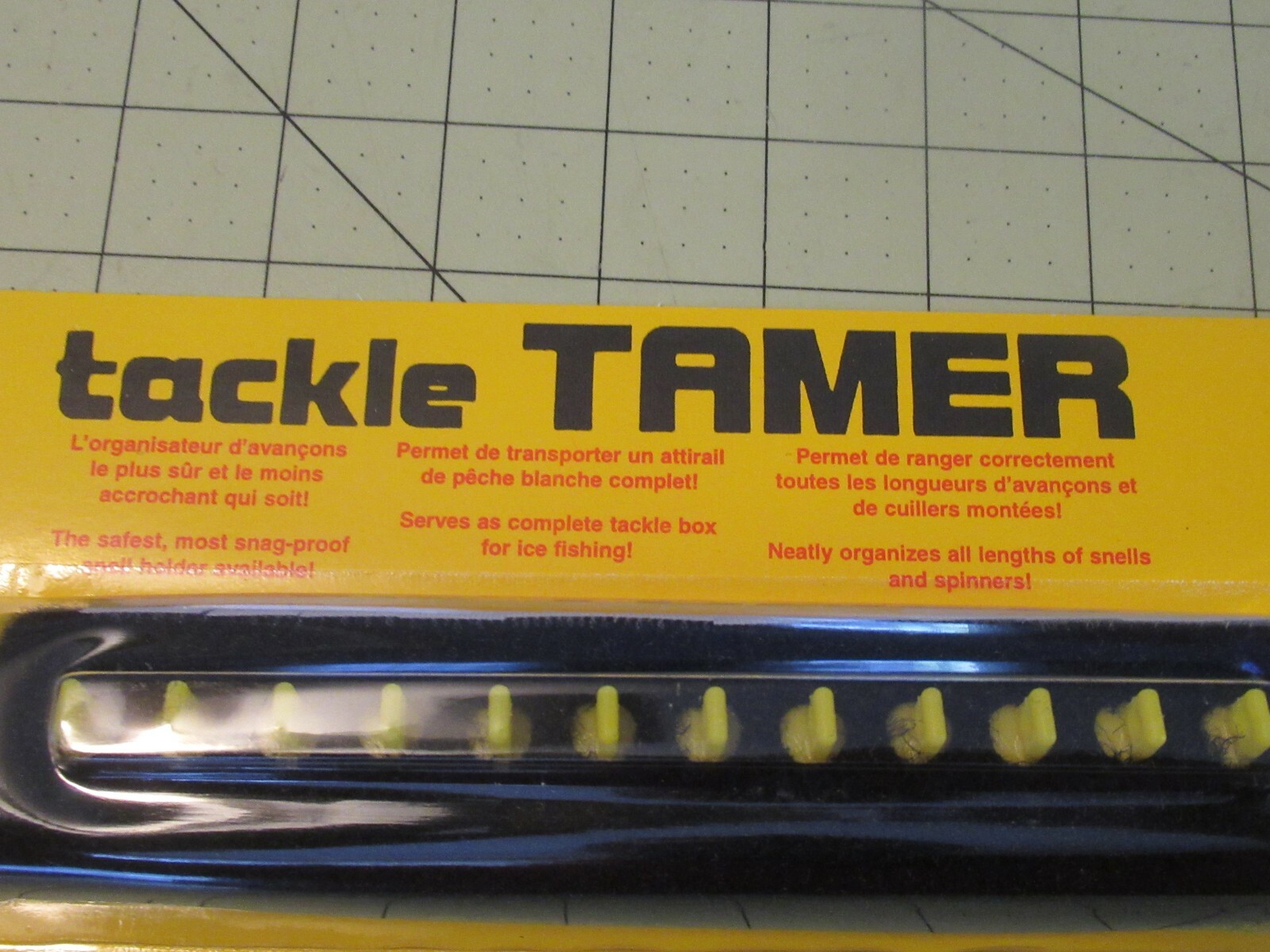 Tackle Tamer Snelled Hook & Leader Holder 12 Snell Capacity 8 Inch TT-2