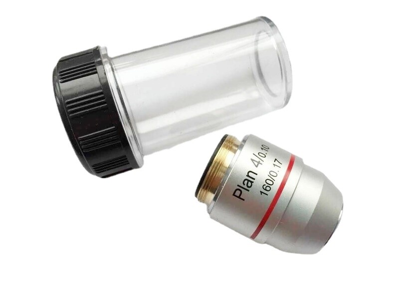 ProScope New DIN Plan Achromatic Microscope Objective Lens Sets 4X 10X 40X 100X