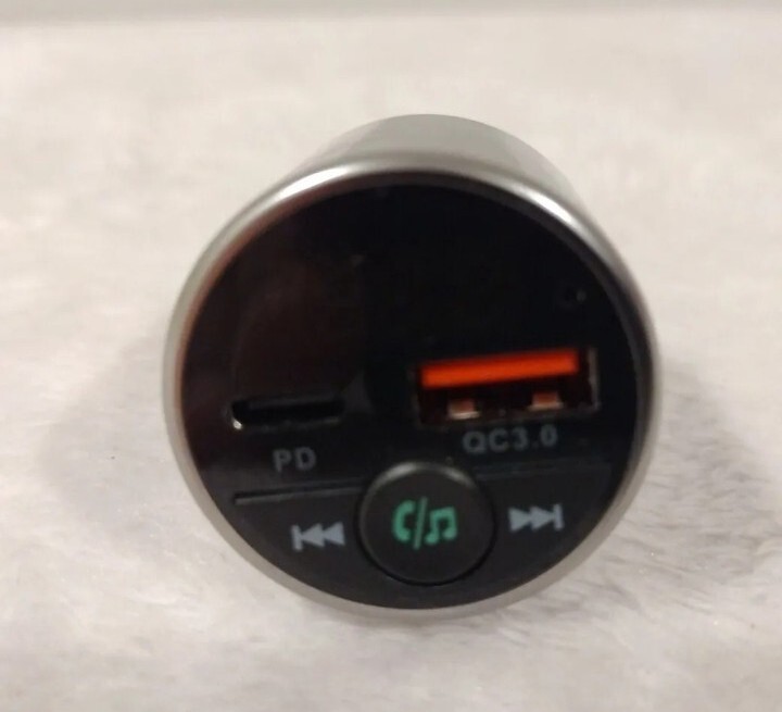 FM Transmitter for Car Bluetooth 5.3 [All-Metal] PD 30W & QC3.0 18W Fast Car 5pk