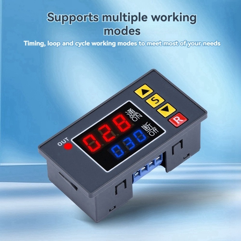 T3231 Programmable Timer Controller AC 110-220V 2200W Dual LED Display Digi7975