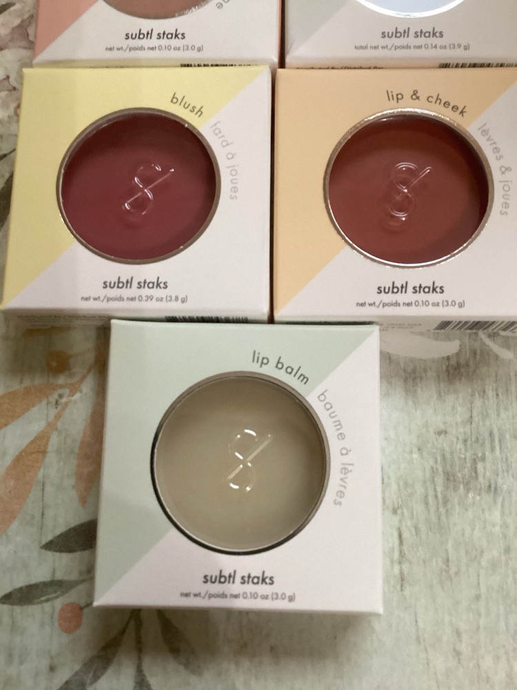 Subtle Beauty New 5-in-1 Travel Makeup Kit Stackable Makeup