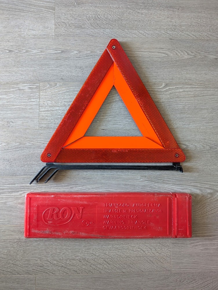 Plastar Large Warning Triangle Folding Reflective Car Breakdown Emergency Hazard