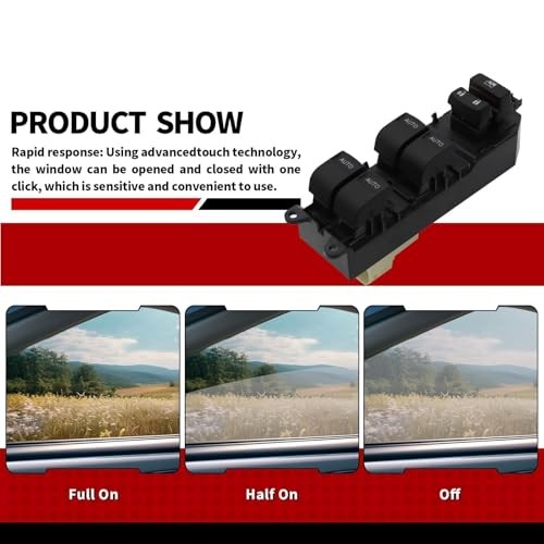 Power Window Switch Automatically Up and Down Driver Side Compatible with