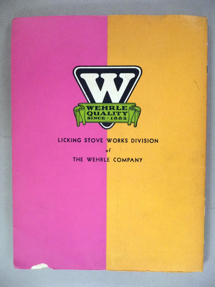 Licking Stove & Range CATALOG - 1934 ~~ stoves, ranges