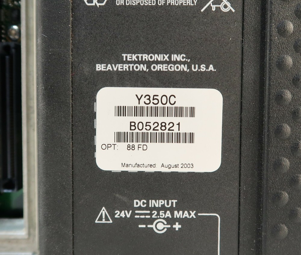Tektronix Y350C NetTek Analyzer Base Station Tester