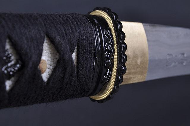 Hand-Forged 10-Folded 1024 Layer Black Tanto | Sharp, Functional High-Carbon Ste