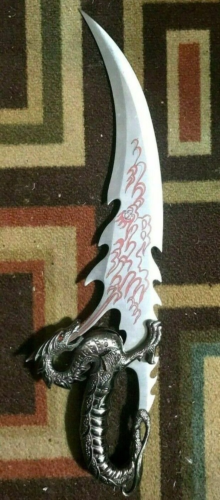 Dragon Design Sword Dagger 21 Inches