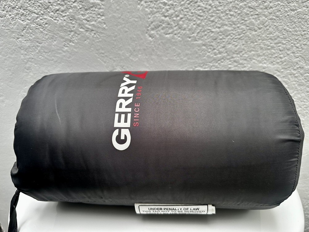 Puffy Camping Blanket Packable Gray Gerry Brand