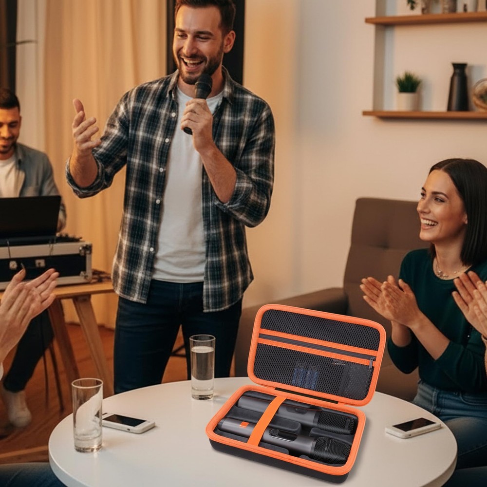 JBL PartyBox wireless mic storage case only co2CREA hard case black