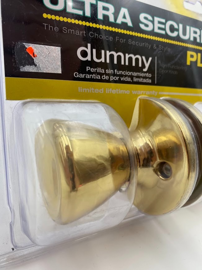Ultra Security PLUS dummy Non-Functioning Door Knob #44250