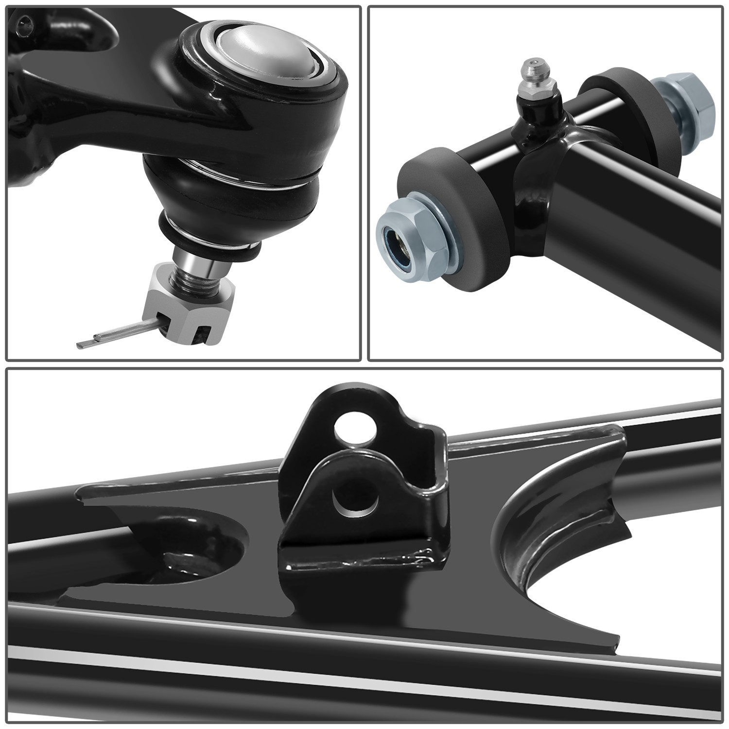 For 1991-2006 Yamaha Banshee 350 YFZ350 Front Upper Lower Control A-Arm Set