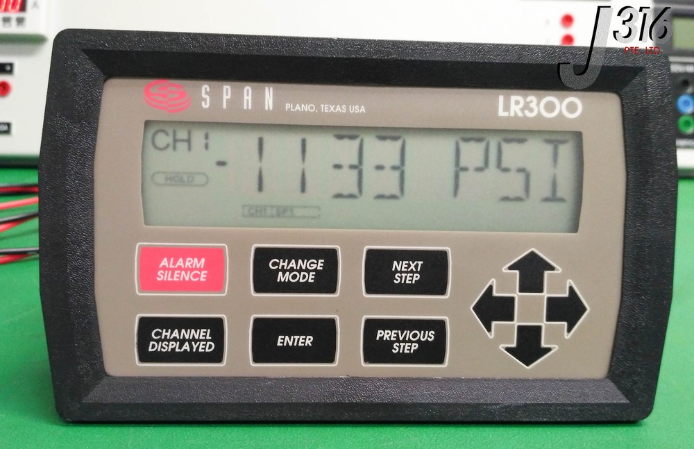 8166 SPAN/MILLIPORE MULTI-CHANNEL CONTROLLER DISPLAY LR300 2110