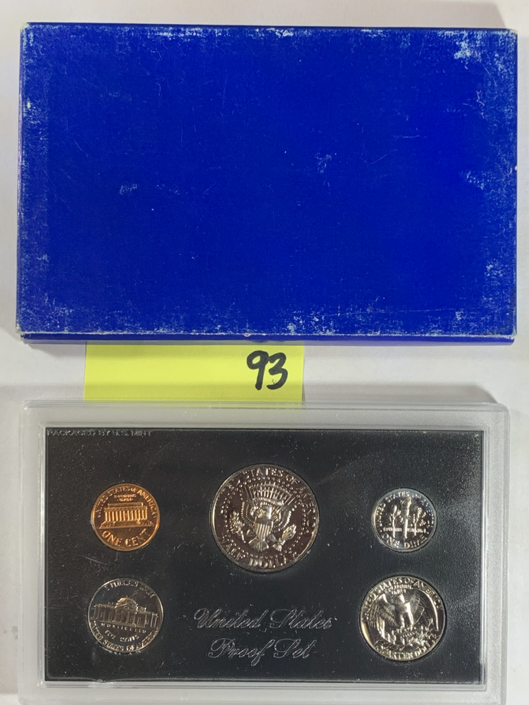 1972 US Mint, Proof Coin Set, OGP. Beautiful Coins!