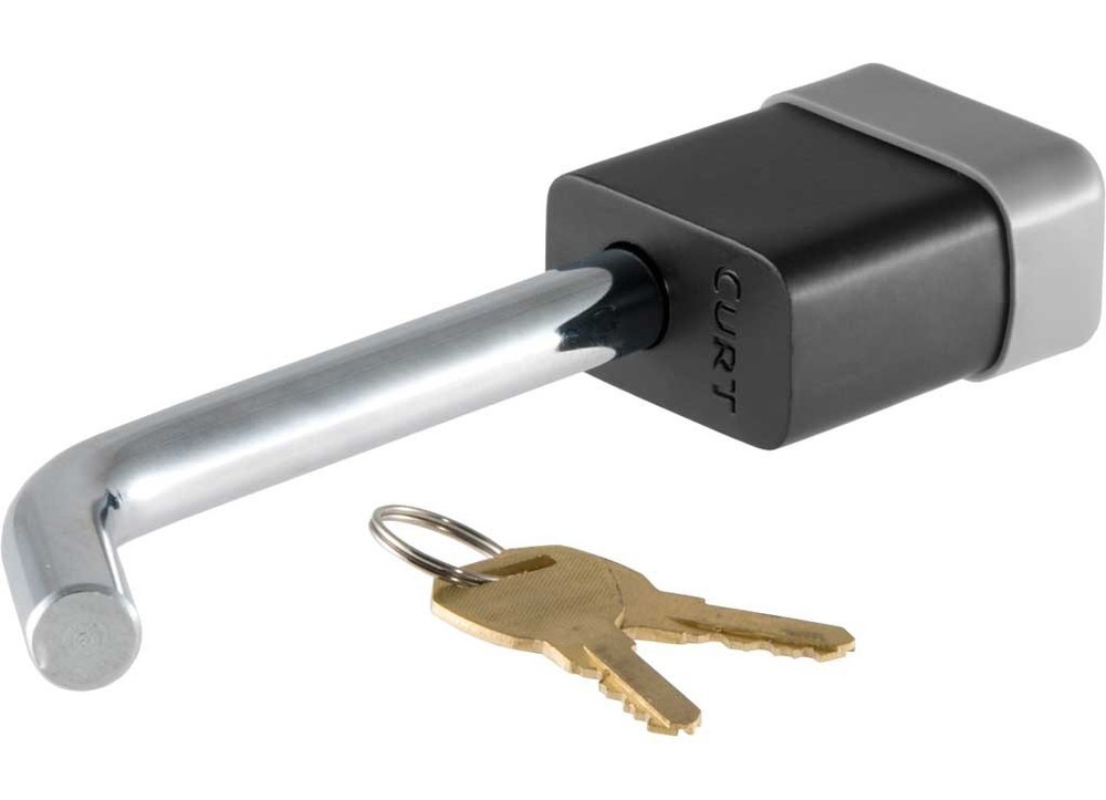 Curt 23020 1/2" Diameter Dead Bolt Hitch Lock Packaged