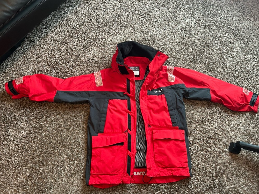 Musto BR2 Offshore Jacket And Bib Set - Size MEDIUM