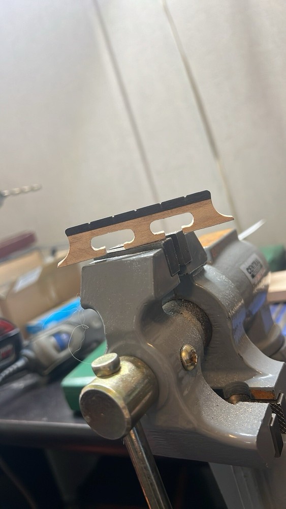 Curly Maple 5-String Banjo Bridge, 5/8"