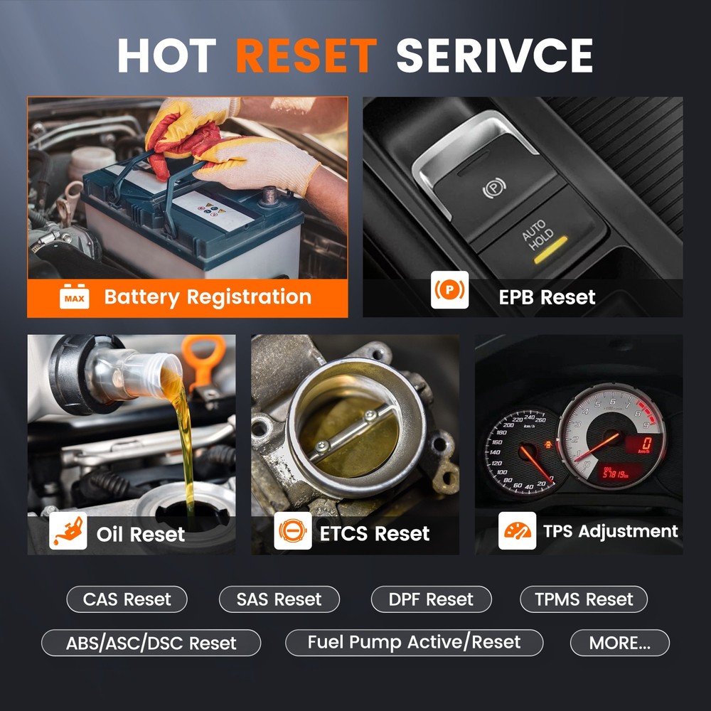 ANCEL BM700 PRO for BMW Scanner Battery Registration Code Reader OBD Diagnostic