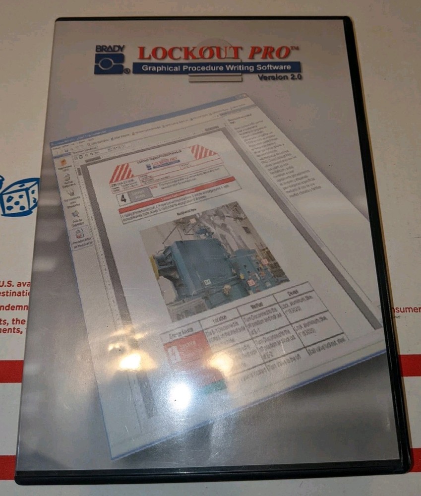 Brady Lockout PRO™ ver 2.0 Graphical Procedure Writing Software
