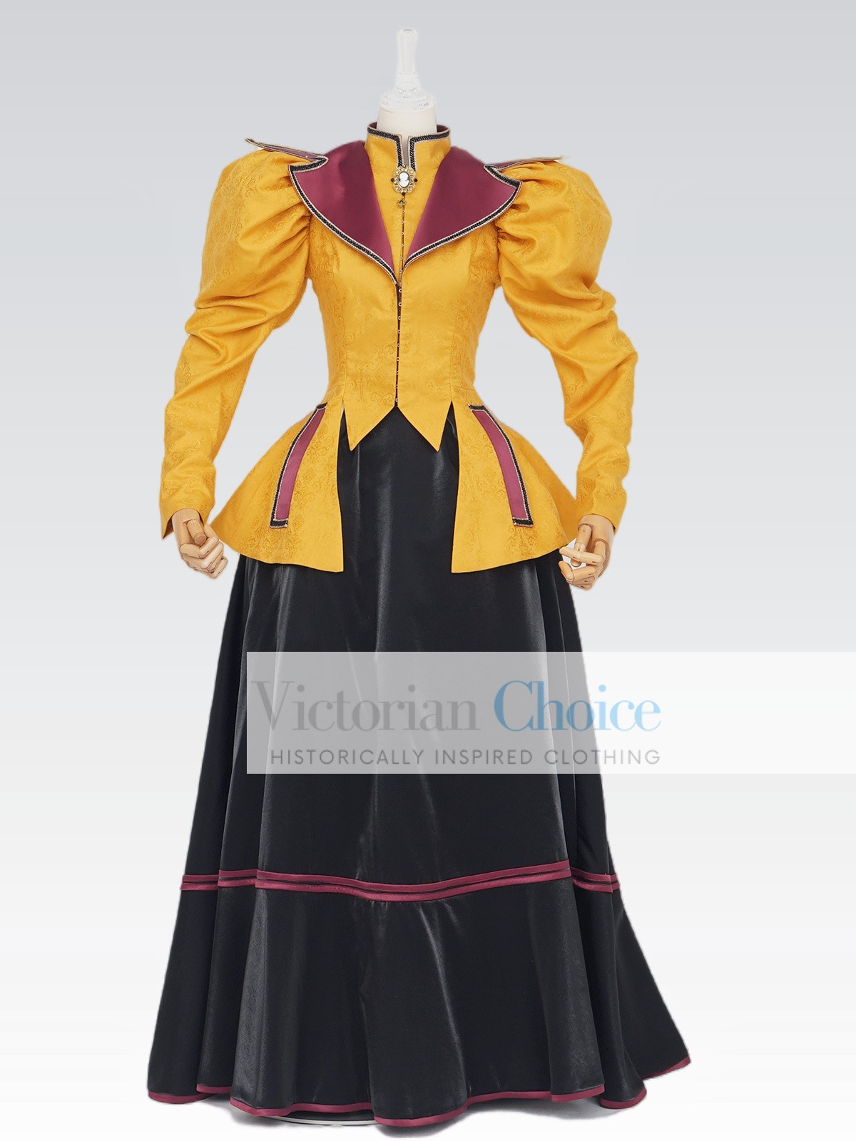 Victorian Vintage Gilded Era 1880s 1890s Period Dress Gown Theater Costume 2418