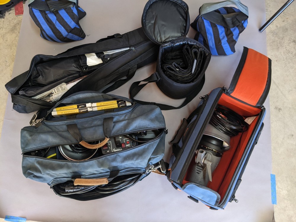 Dynalite flash photography lighting