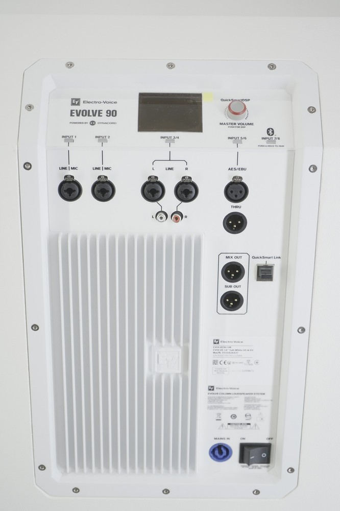 Electro-Voice EVOLVE 90 Portable Column PA System - White- SUB ONLY