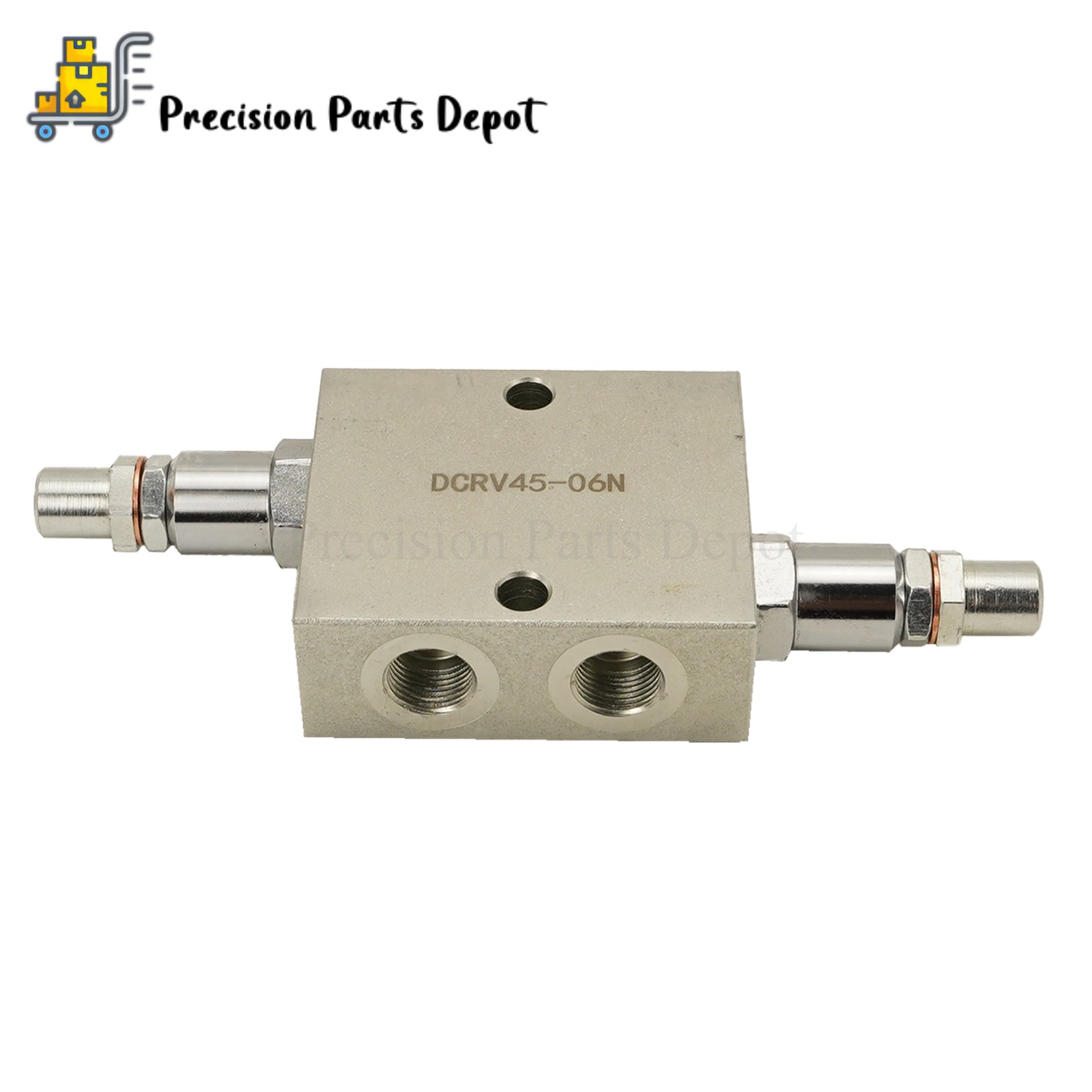 Dual Crossover Hydraulic Relief Cushion Valve 12 GPM Max Flow 3/8” NPT Ports